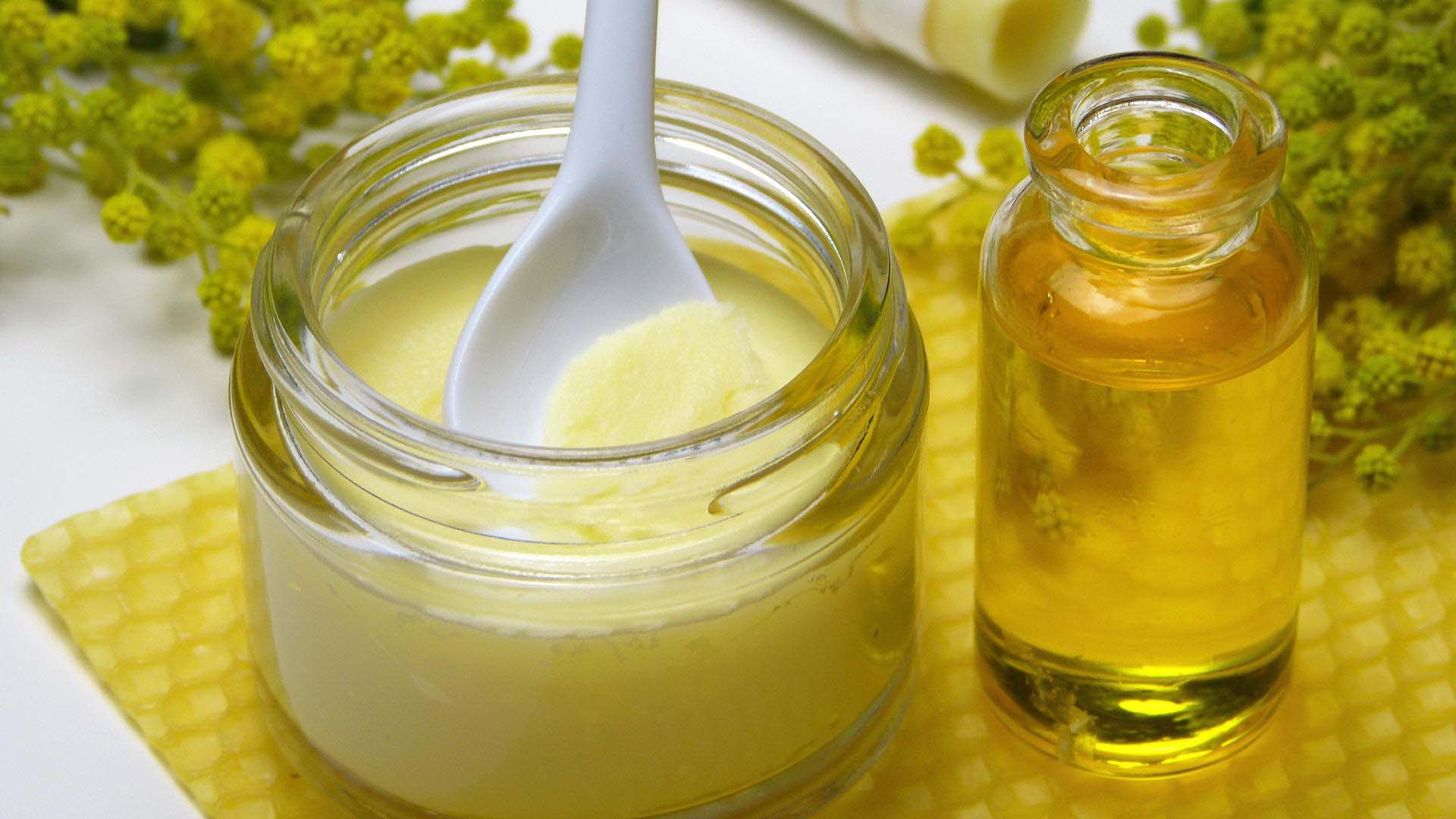 Olivenöl als Creme oder Peeling